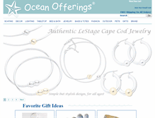 Tablet Screenshot of oceanofferings.com